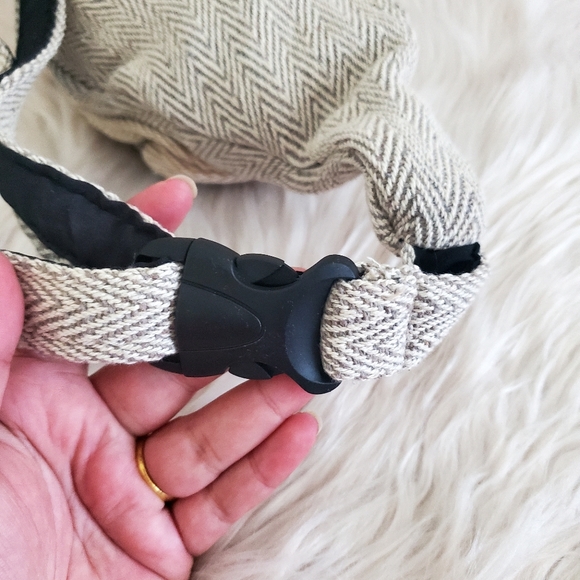 Nwot handmade hemp cotton boho fannypack - Picture 5 of 9